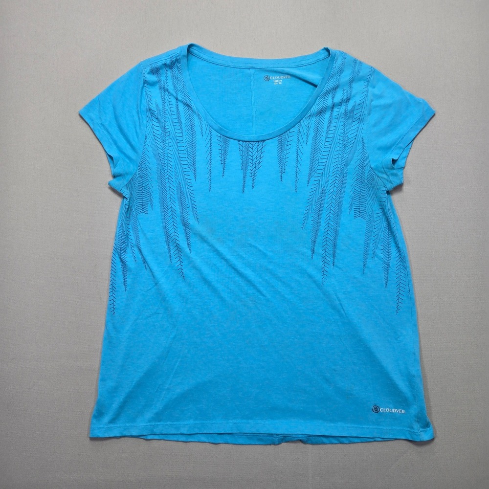 Columbia Women's Short Sleeve Tee in Turquoise